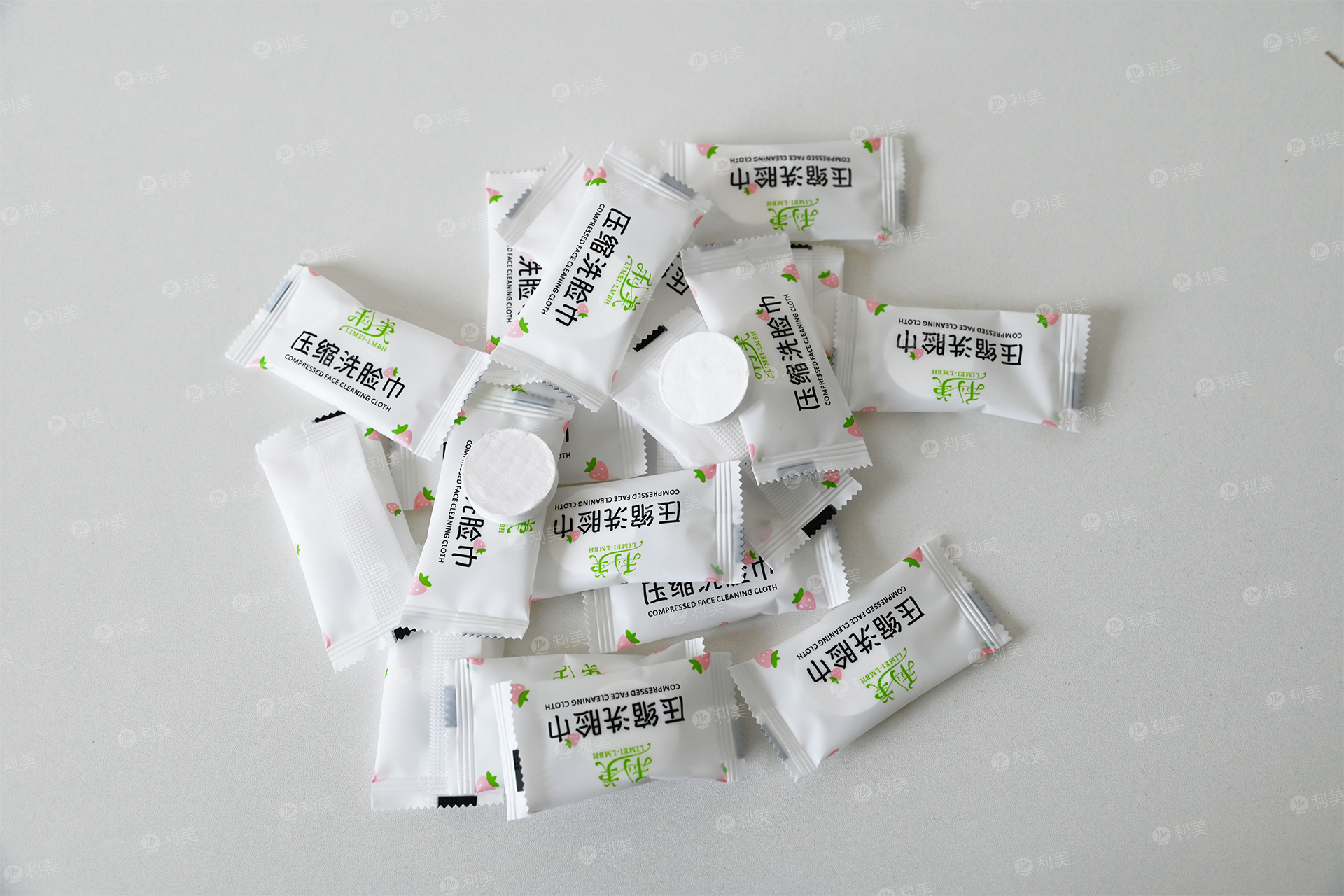 一次性圓形壓縮洗臉巾主圖第1張